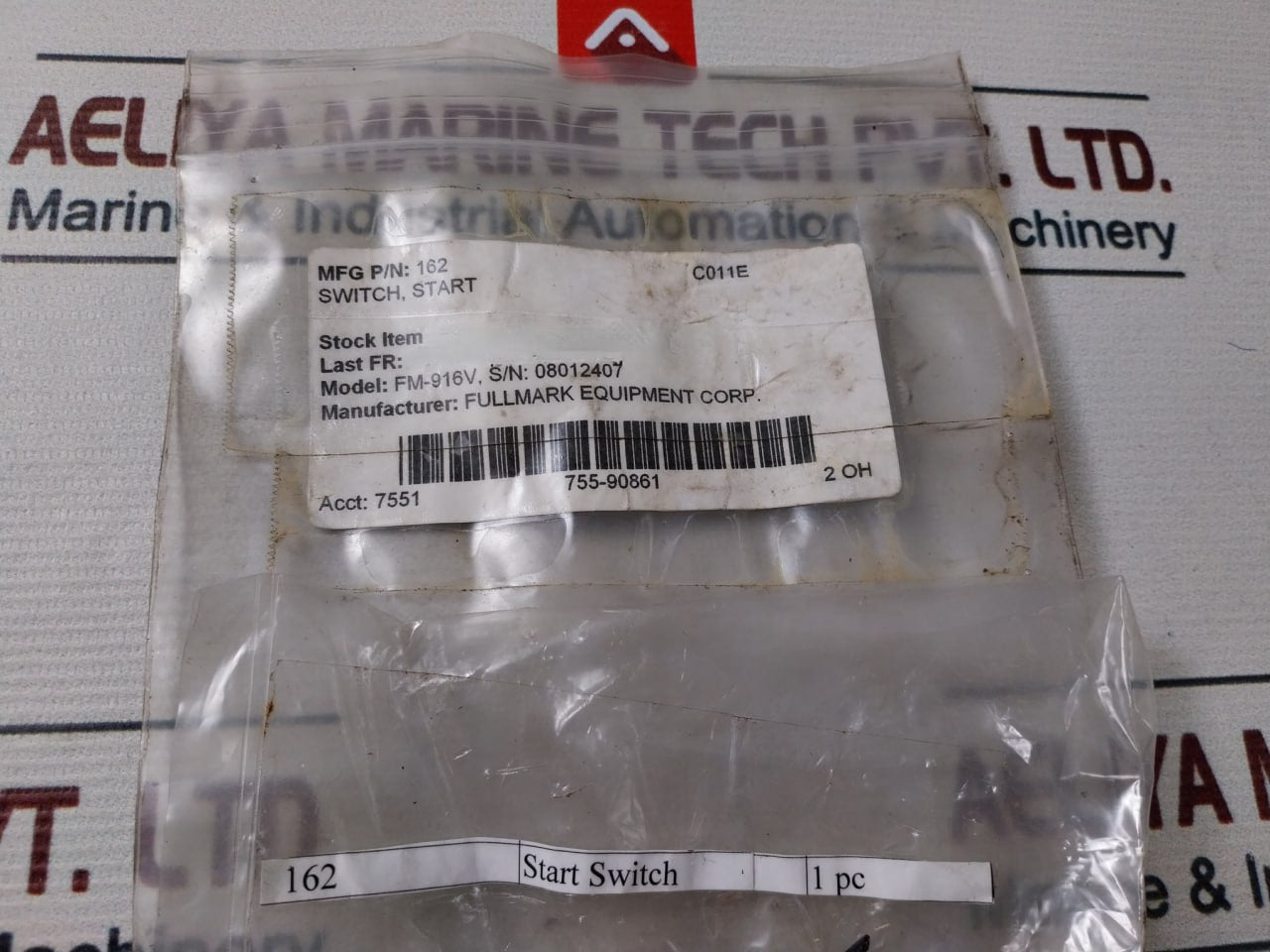 Tend 6A 250Vac Green Push Button Switch