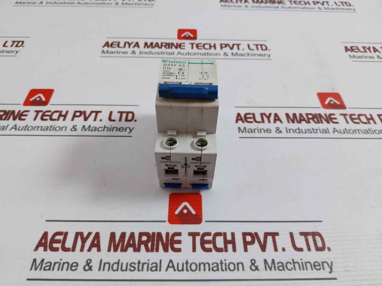 Tengen Dz47-63 C10 Miniature Circuit Breaker 400V 6000A