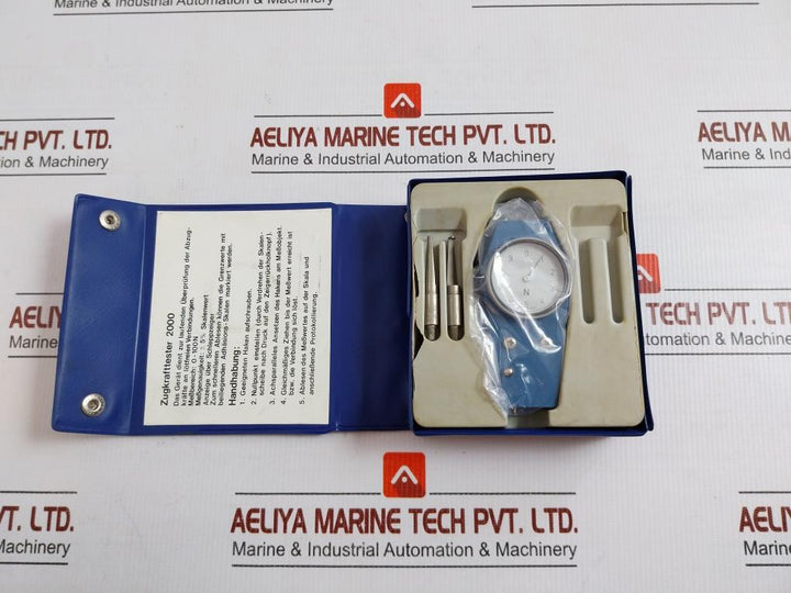 Tensile Tester 2000 Siemens Tacho Meter 0 -100N