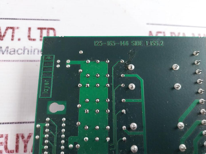 Tepg 125-165-146 Printed Circuit Board 125-585-401/492/493