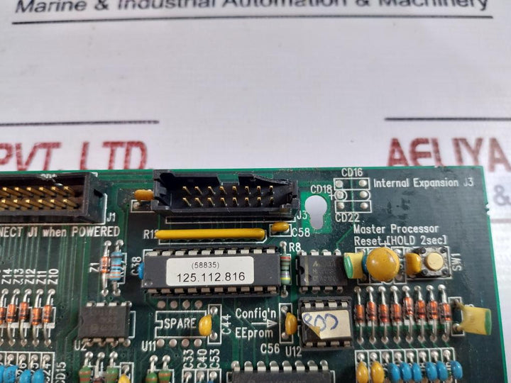 Tepg 125-165-146 Printed Circuit Board 125-585-401/492/493