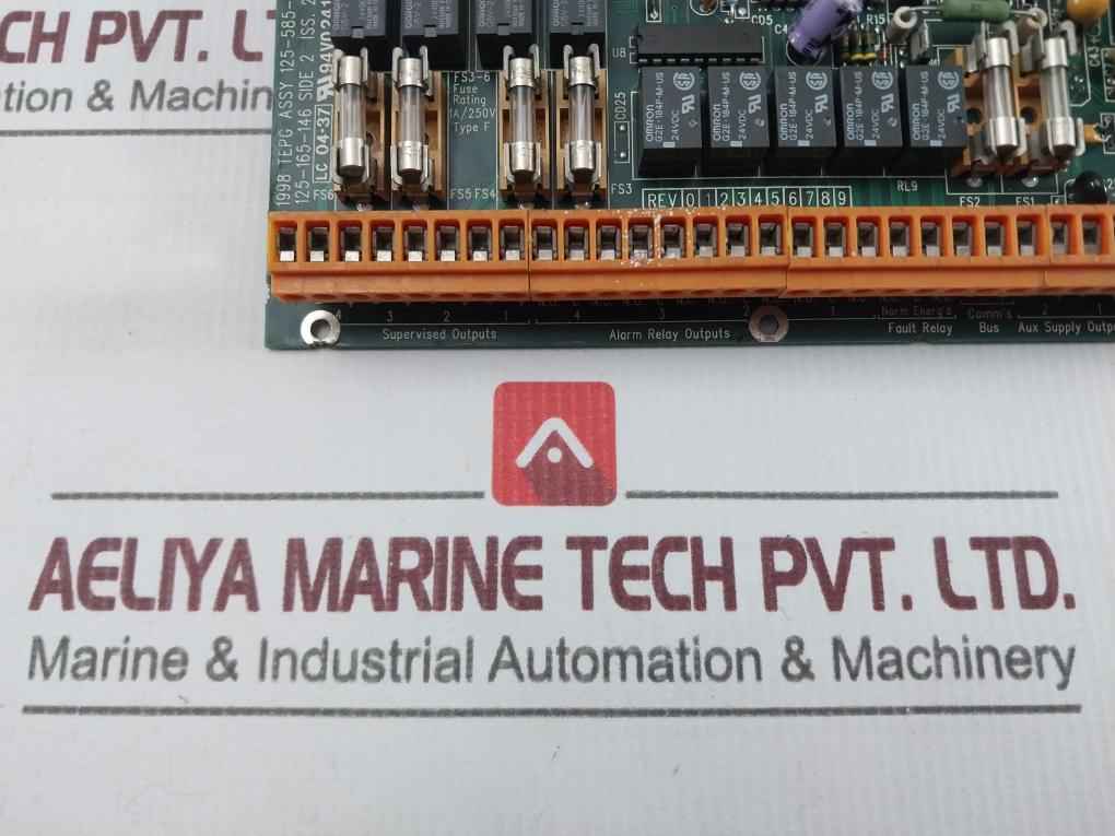 Tepg 125-585-401/492/493 Printed Circuit Board W125-585-493 Used