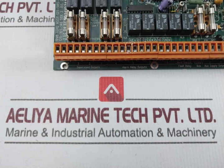 Tepg 125-585-401/492/493 Printed Circuit Board W125-585-493 Used