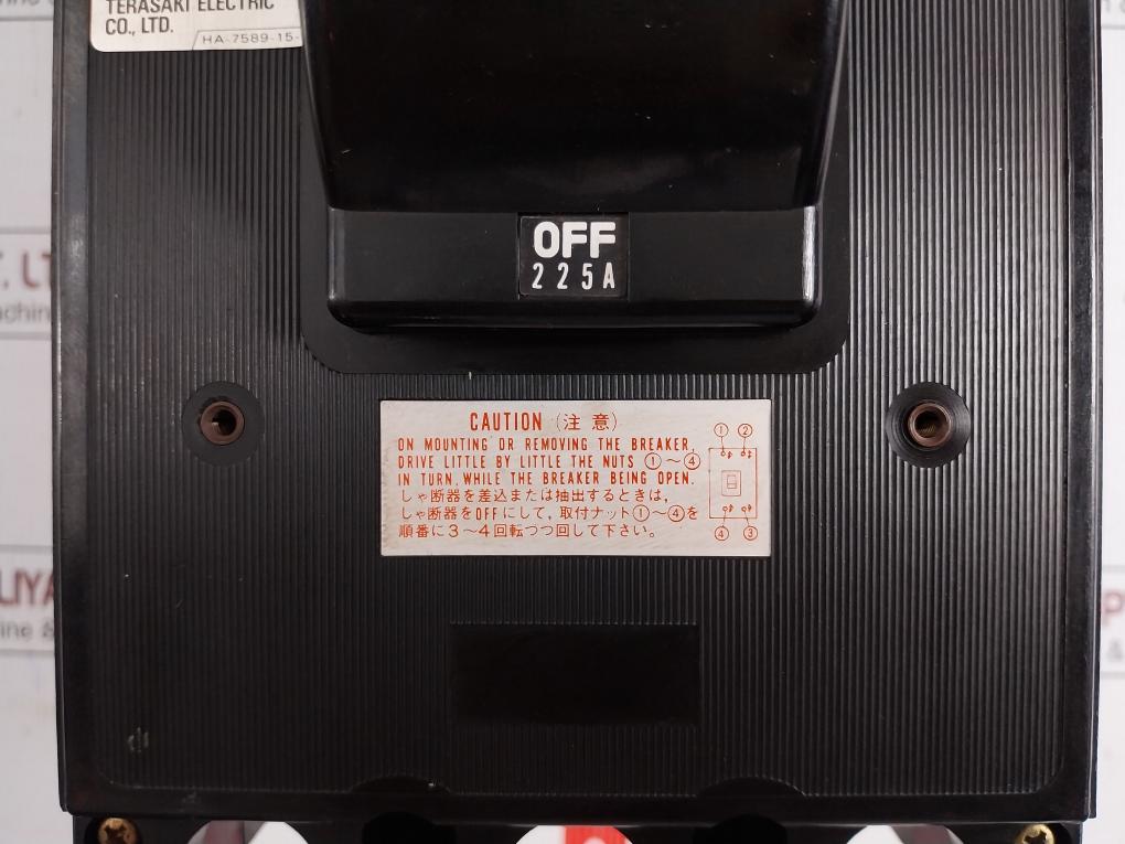 Terasaki-Electric-225A-Nke-4180-3-pole-Air-Circuit-Breaker-Tl-225B-208424-9