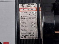 Terasaki-Electric-Ac600V-Dc250V-3-pole-Circuit-Breaker-Tl-225B-208840-9