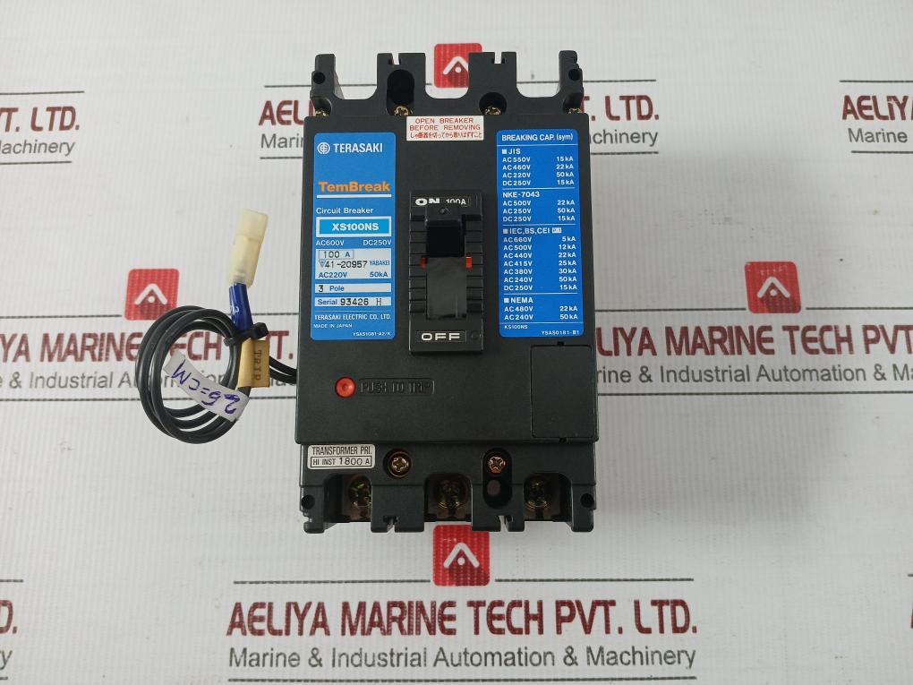 Terasaki-Electric-Circuit-Breaker-Ac600v-Dc250v-Xs100ns-2