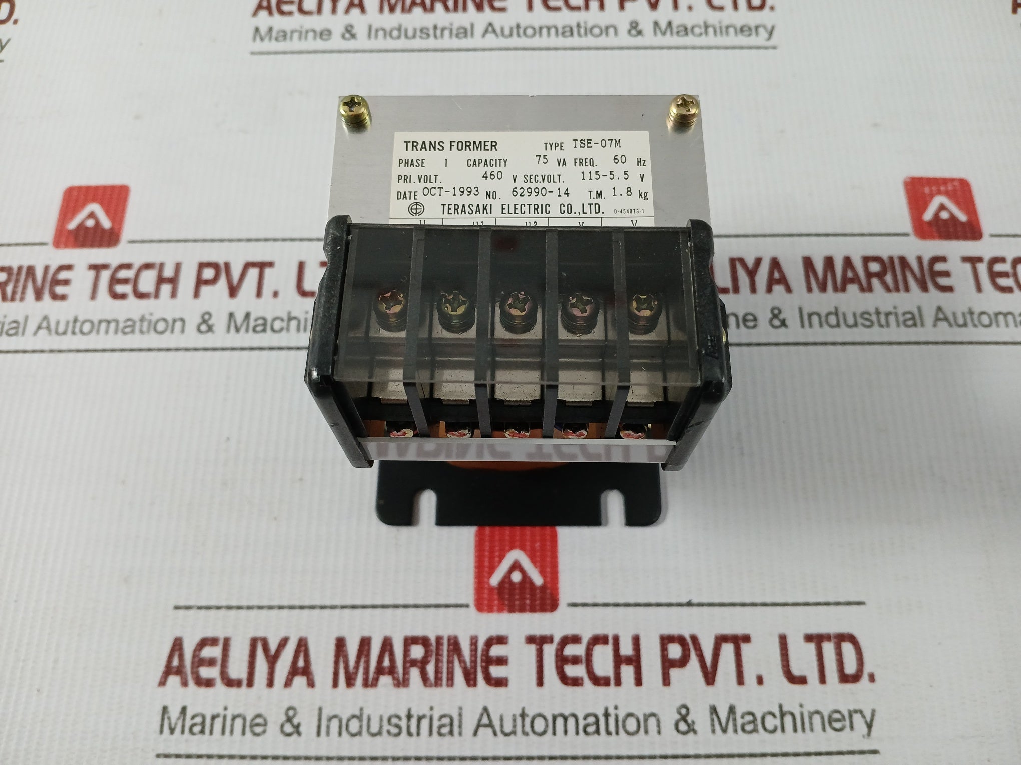 Terasaki-Electric-Transformer-460v-60hz-Tse-07m-3
