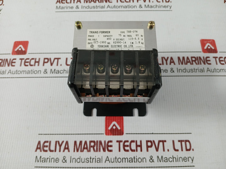 Terasaki-Electric-Transformer-460v-60hz-Tse-07m-3