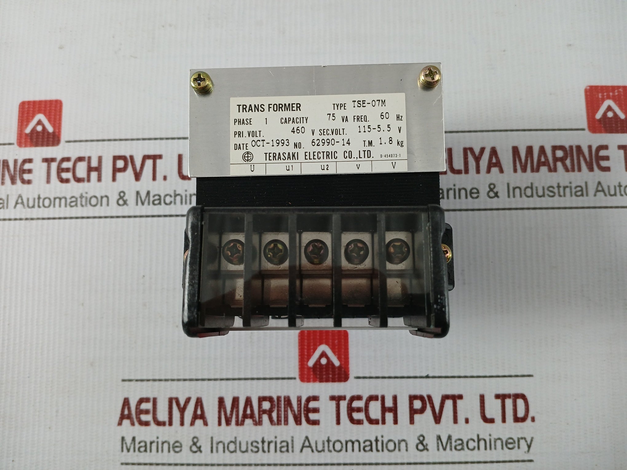Terasaki-Electric-Transformer-460v-60hz-Tse-07m-5