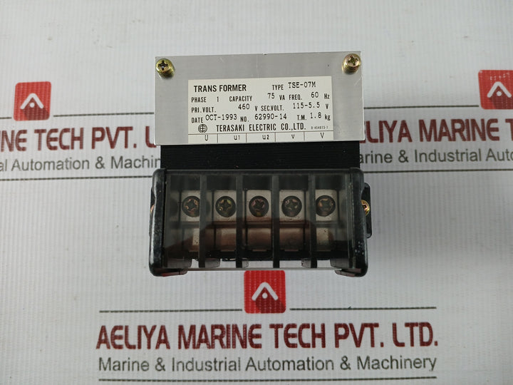 Terasaki-Electric-Transformer-460v-60hz-Tse-07m-5