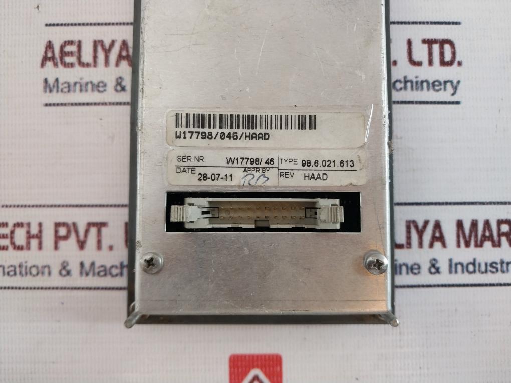 Terasaki 98.6.021.613 Operation Panel Rev. Haad