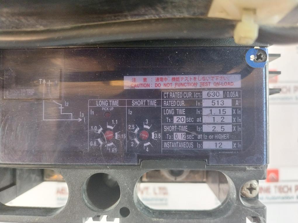 Terasaki Ame6B 3 Pole Air Circuit Breaker Xmd6M 513A 690V 50/60Hz