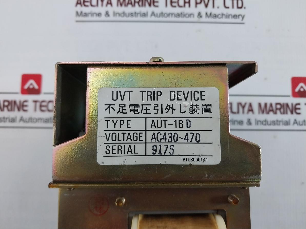 Terasaki Aut-1Bd Uvt Undervoltage Trip Device Ac430 470 Btus0001A1