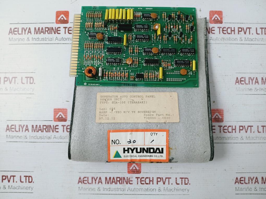 Terasaki Eca-105 Multiplex Wtm Sender K/765/803-001C 732000-0030