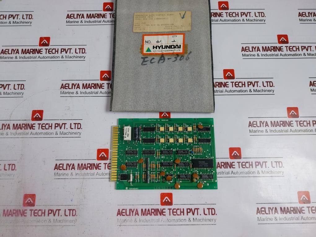 Terasaki Eca-306 Multiplex Tm Receiver Pcb Card 732000-0031