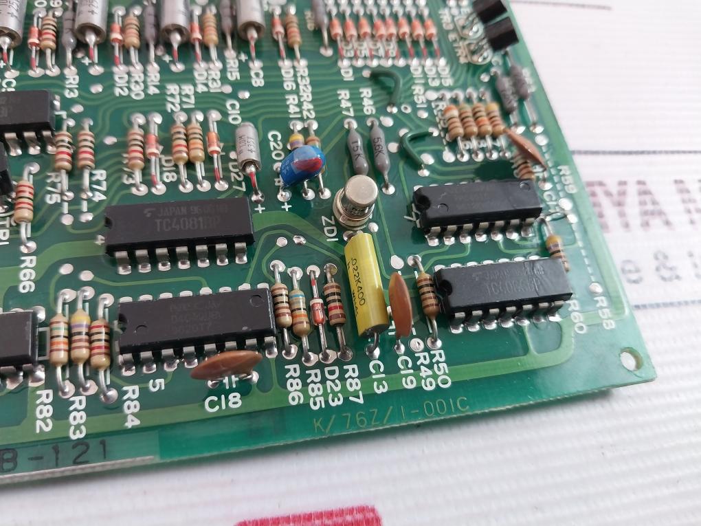 Terasaki Ecb-121 Printed Circuit Board K/76Z/1-001C