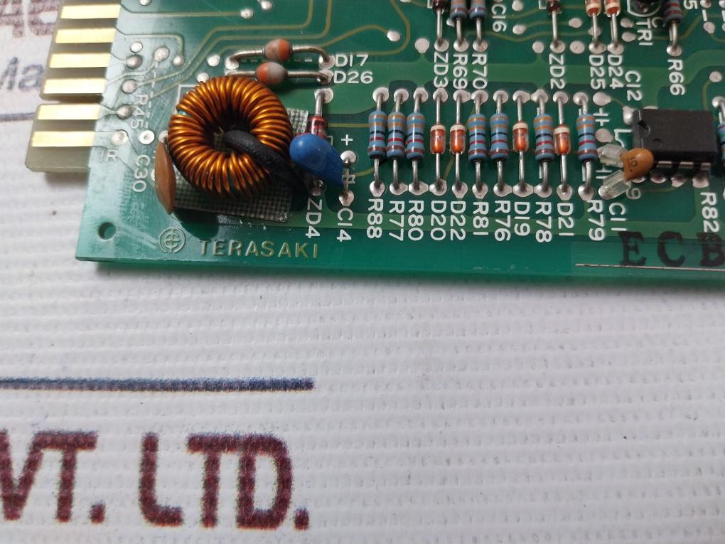 Terasaki ECB-321 Printed Circuit Board K/76Z/1-001C