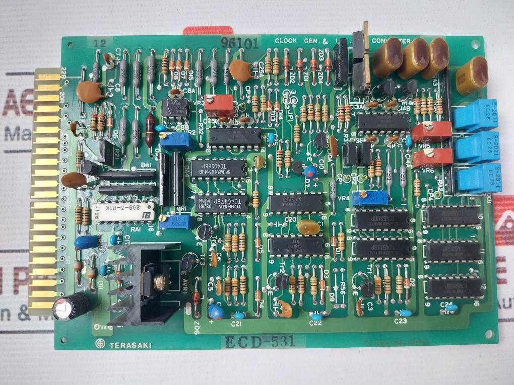 Terasaki Ecd-531 Clock Gen. & I/V.V/I Converter K/833/21-001B