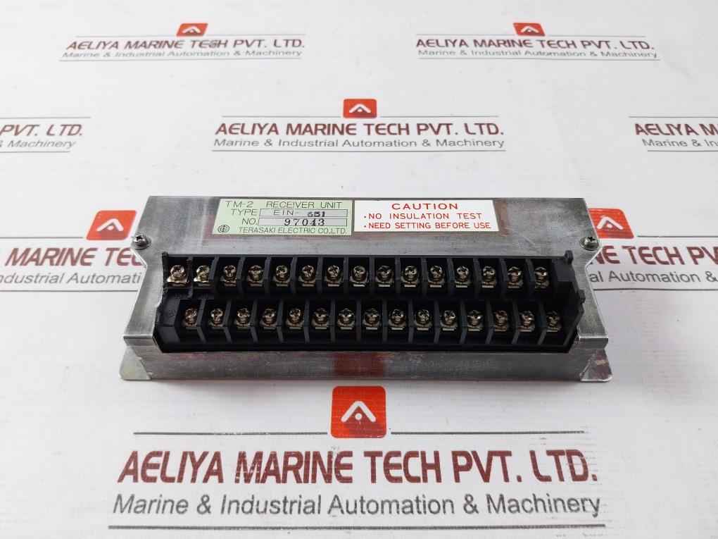 Terasaki Ein-651 Receiver Unit Tm-2