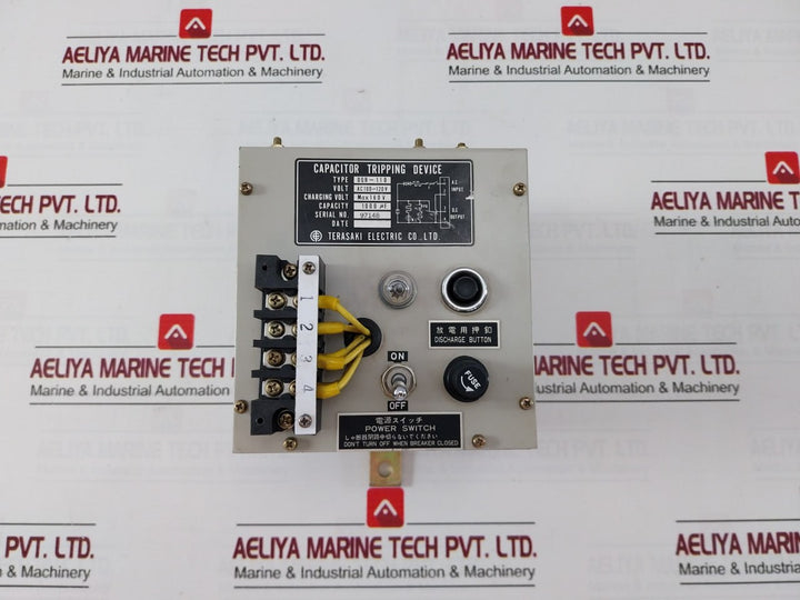 Terasaki Electric 0Qb-110 Capacitor Tripping Device Ac100-120V