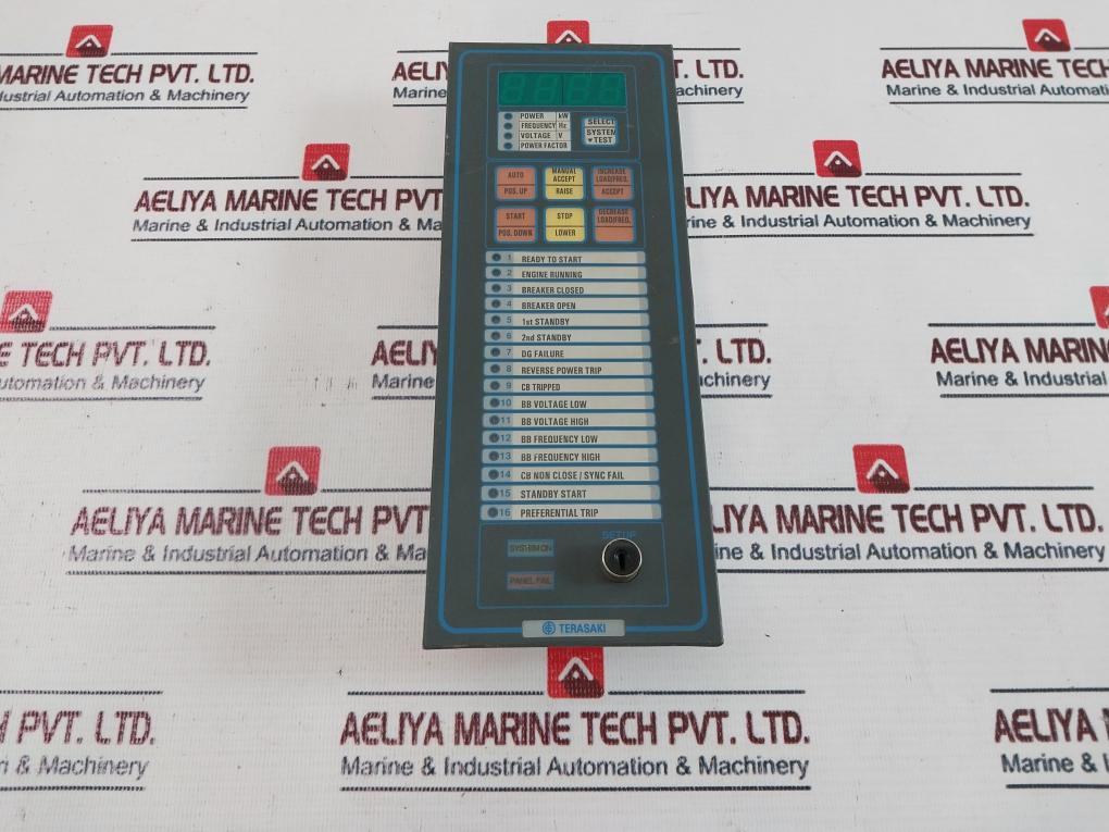 Terasaki Electric 91.6.020.604 Operation Panel Rev: H