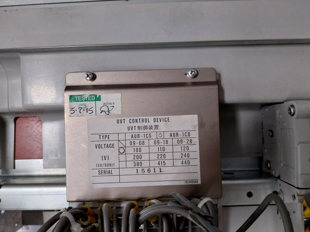 Terasaki Electric Ar440Sb-r Tempower 2 Air Circuit Breaker 3-pole 50/60Hz 1000V