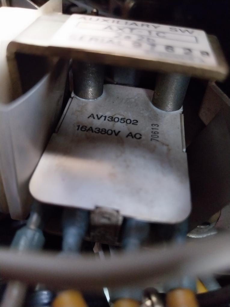 Terasaki Electric At12 Tempower Air Circuit Breaker 1250A 3 Pole 690Vac 50/60Hz