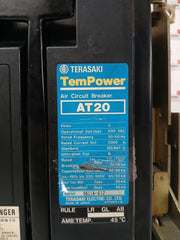 At20 Air Circuit Breaker 690V Ac 50/60 Hz 2000 A Terasaki Electric