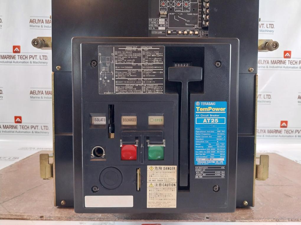 Terasaki Electric At25 Air Circuit Breaker 550-600V 50/50Ka Atps0023-b
