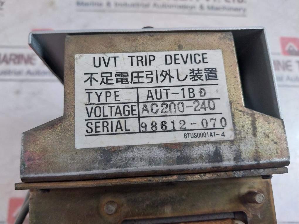 Terasaki Electric Aut-1Bd Undervoltage Trip Device 200-240 Ac