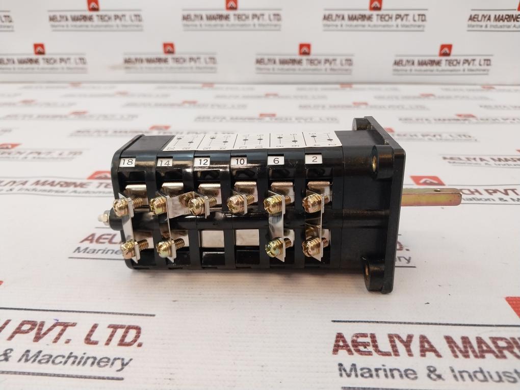 Terasaki Electric Cdy4B-224M Cam Rotary Switch Volt Ammeter Switch