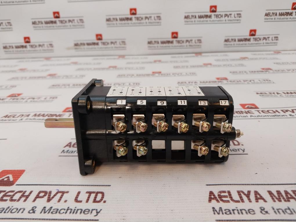 Terasaki Electric Cdy4B-224M Cam Rotary Switch Volt Ammeter Switch