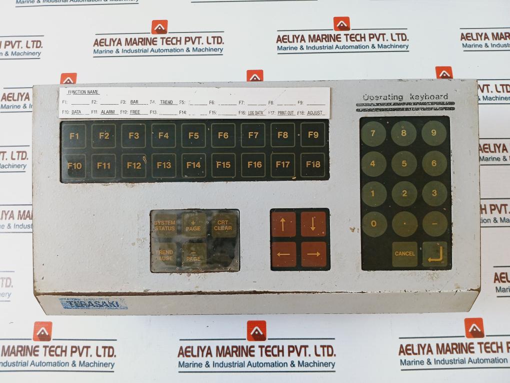 Terasaki Electric Emb-2810C/Jtp20 Operating Keyboard Ac 600V 20A