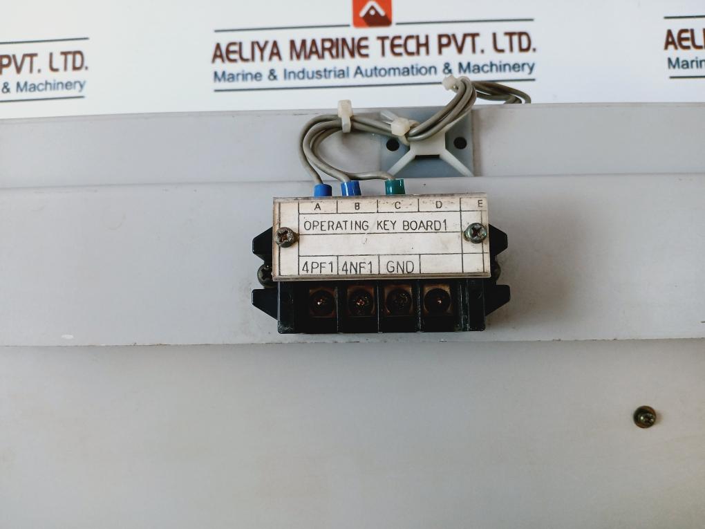 Terasaki Electric Emb-2810C/Jtp20 Operating Keyboard Ac 600V 20A