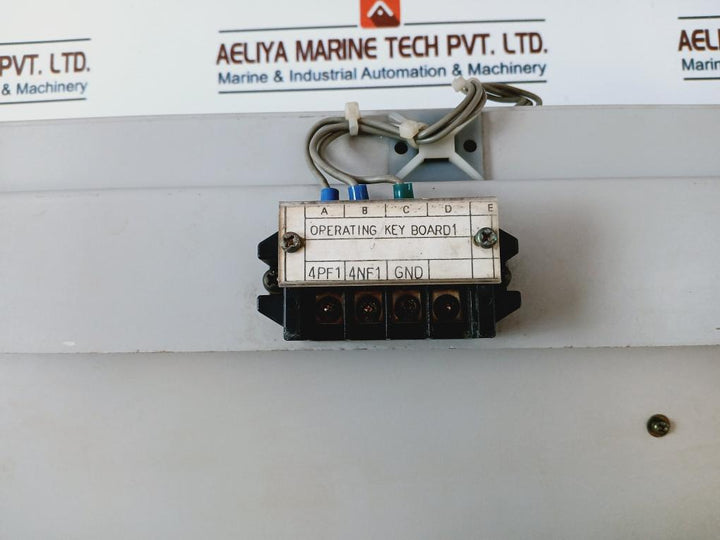 Terasaki Electric Emb-2810C/Jtp20 Operating Keyboard Ac 600V 20A