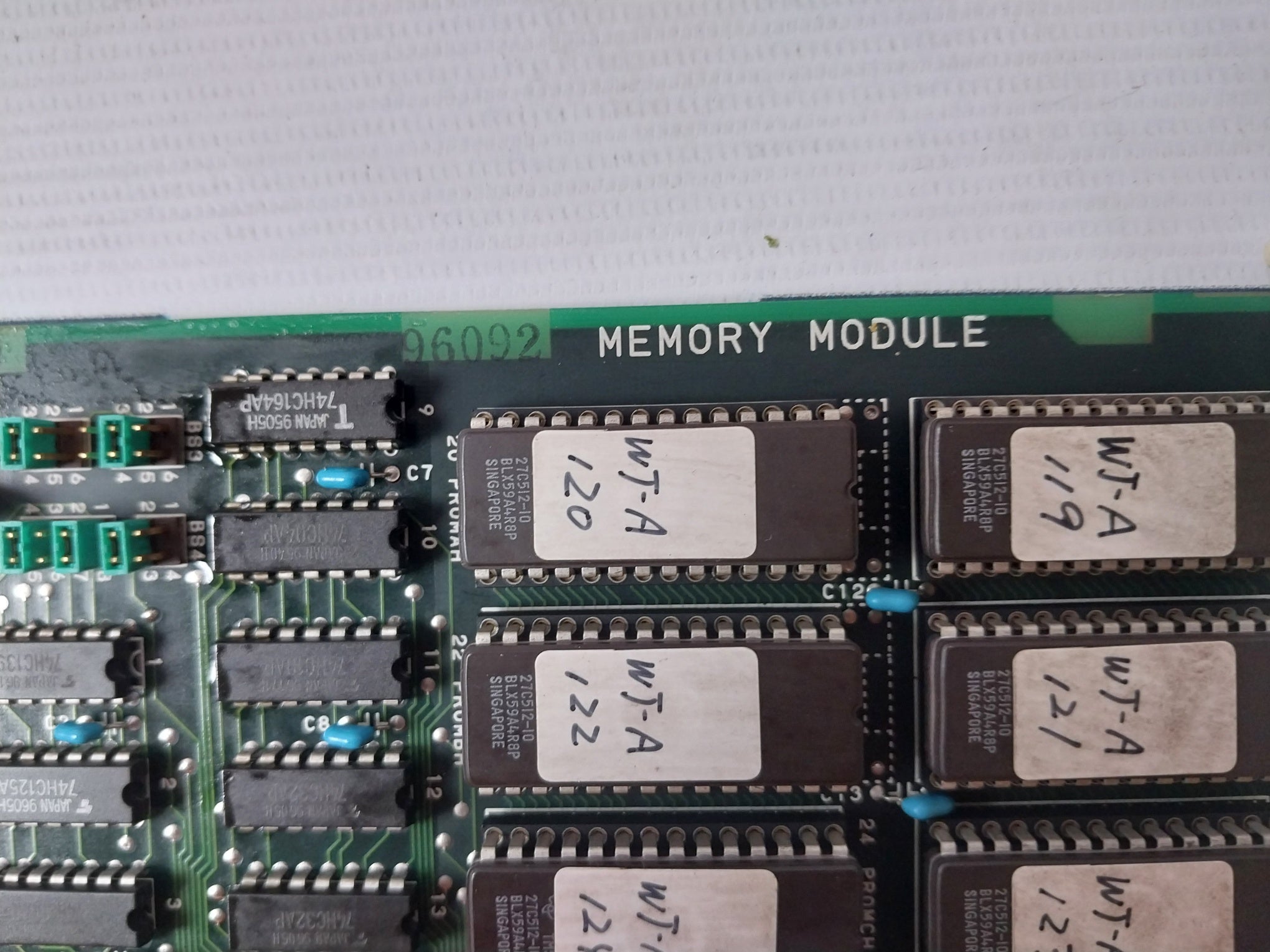 Terasaki Electric Emb-3010S Memory Control Module