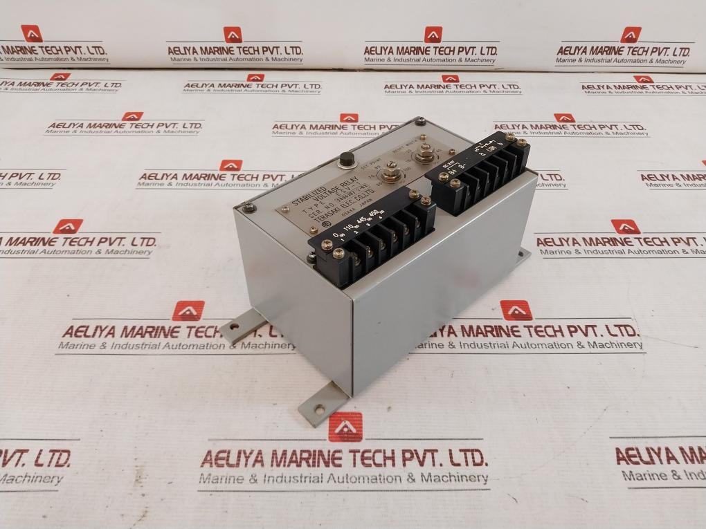 Terasaki Electric Esv-1 Stabilized Voltage Relay Dc 24V 60-100% 10-40%