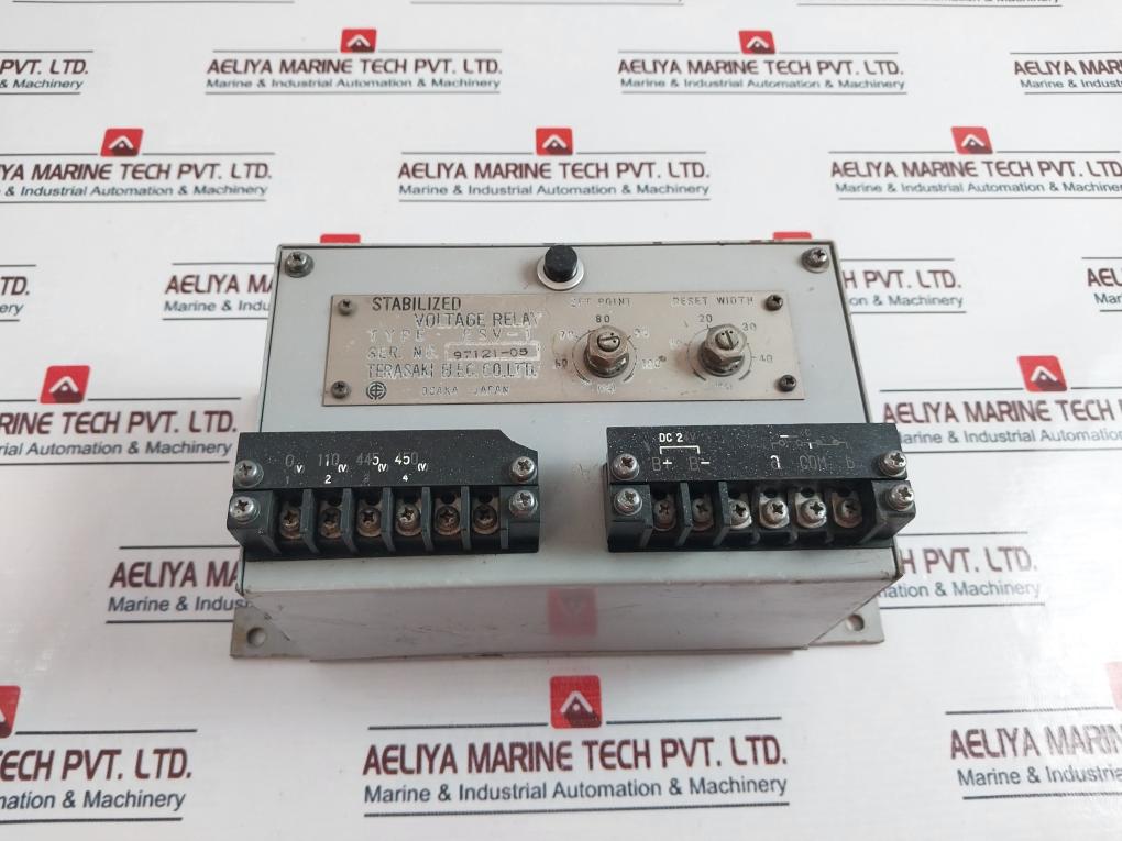 Terasaki Electric Esv-1 Voltage Relay