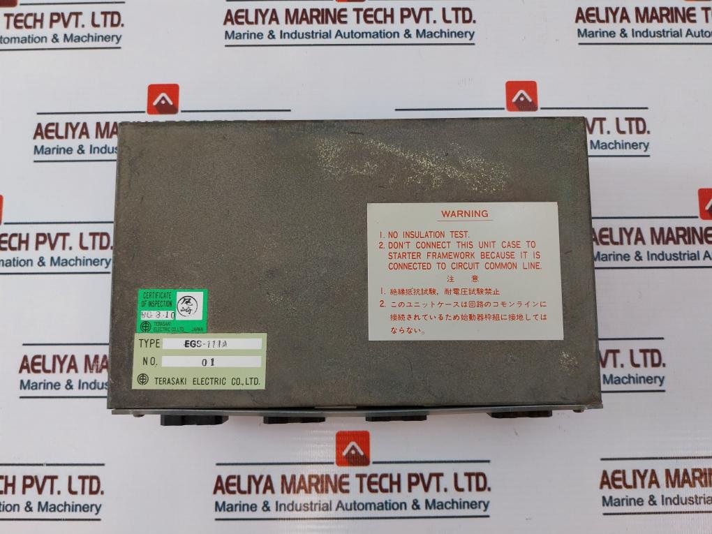 Terasaki Electric MAC-2S Motor Automatic Controller EGS-111A