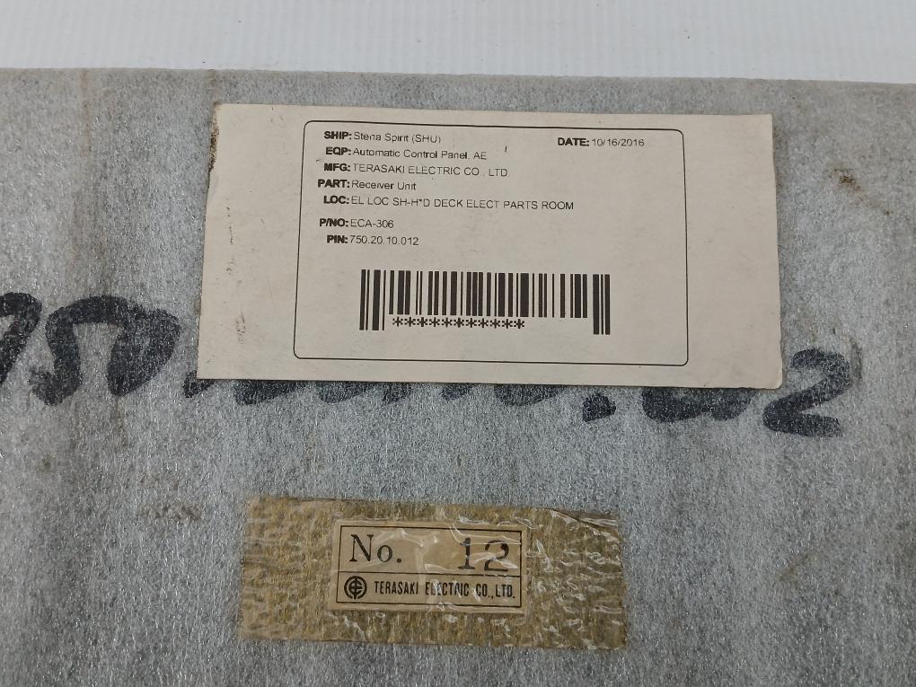 Terasaki Electric Receiver Unit Board Eca-306