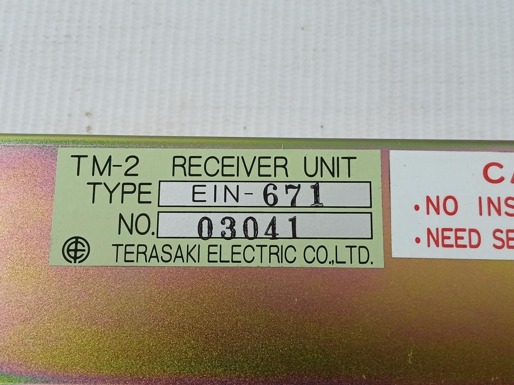 Terasaki Electric Receiver Unit Ein-671