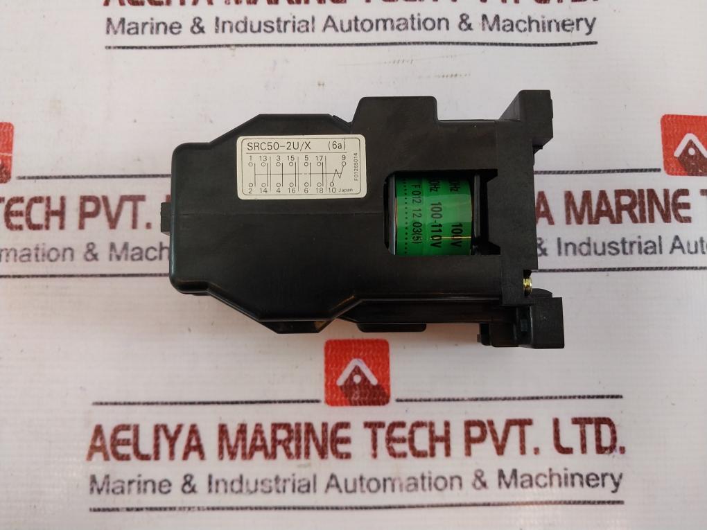 Terasaki Electric Src50-2U/X (6A) Auxiliary Relay 100V 50Hz 100-110V 60Hz