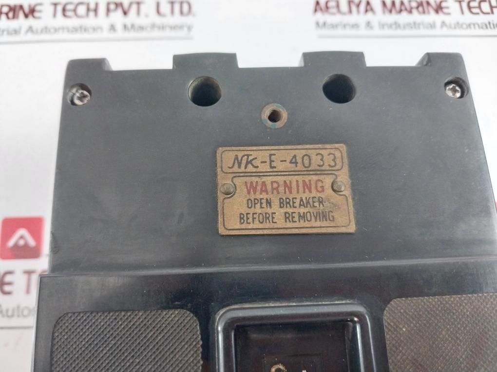 Terasaki Electric T0-100-2 3 Pole Circuit Breaker Ac500V Dc250V 10000A