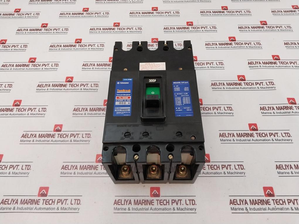 Terasaki Electric Teambreak Tl-400E Circuit Breaker 3 Pole 300A