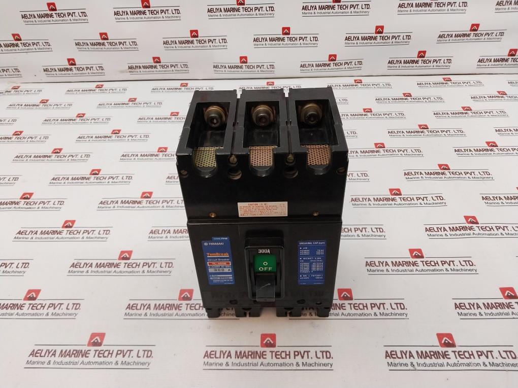 Terasaki Electric Teambreak Tl-400E Circuit Breaker 3 Pole 300A