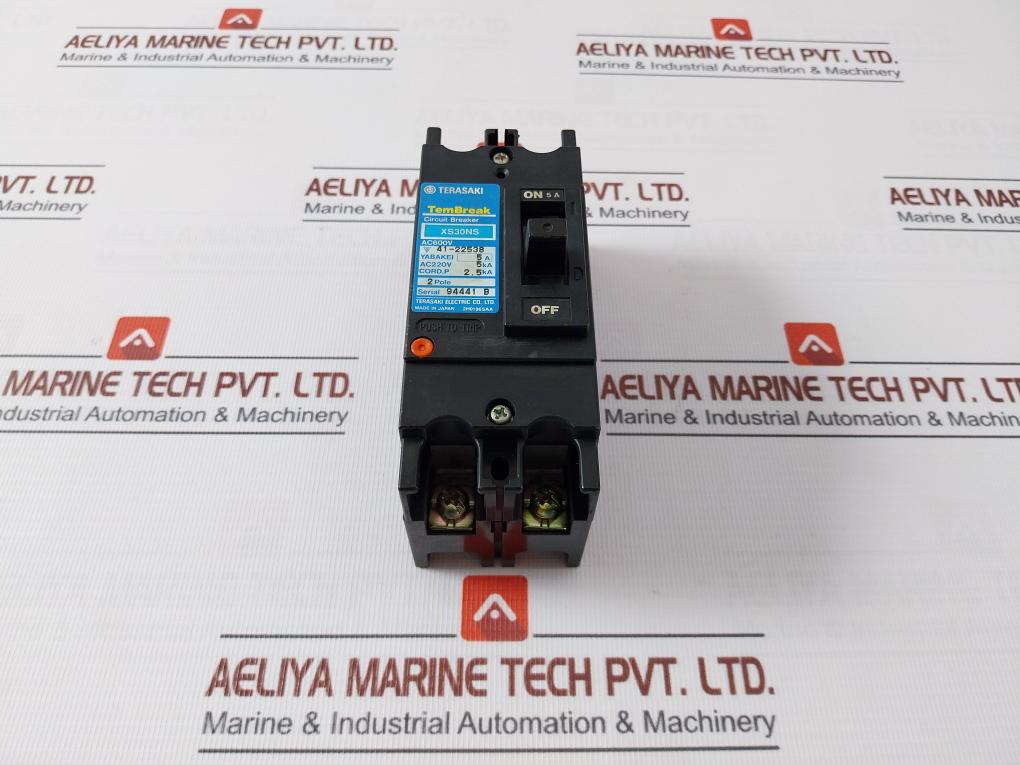 Terasaki Electric Xs30Ns 2 Pole Circuit Breaker Tembreak Ac600V 41-22538 Ac220V