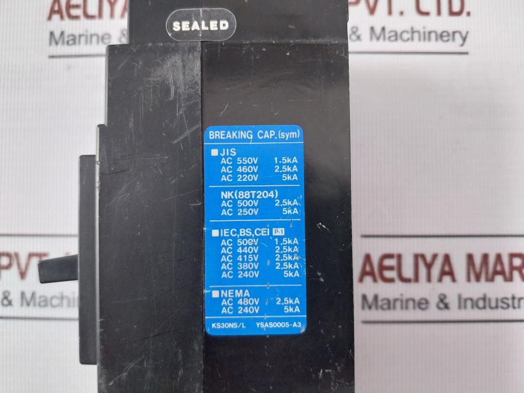 Terasaki Electric Xs30Ns 2 Pole Circuit Breaker Tembreak Ac600V 41-22538 Ac220V