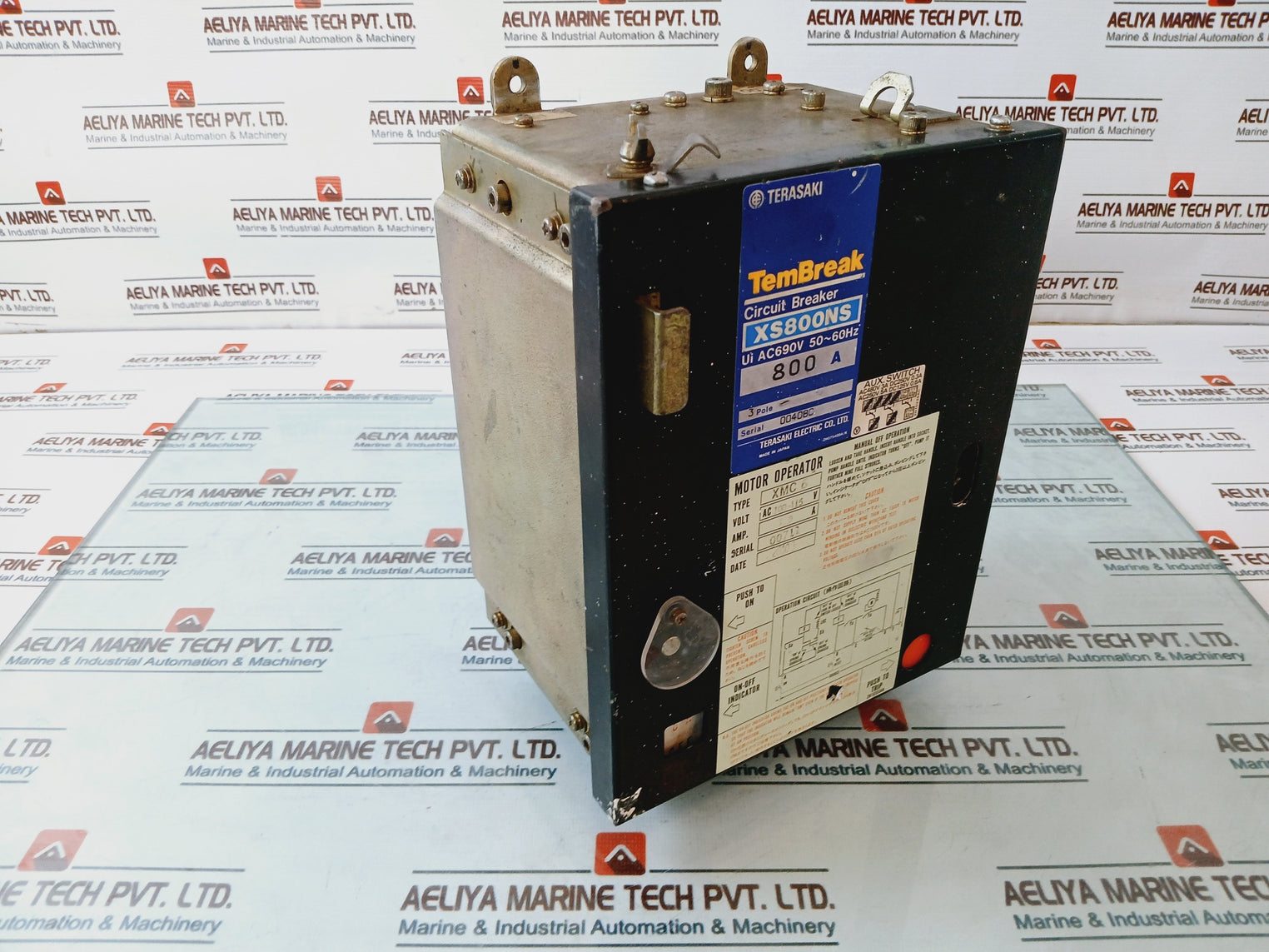 Terasaki Electric Tembreak Xs800Ns Circuit Breaker With Motor Operator Xmc 6