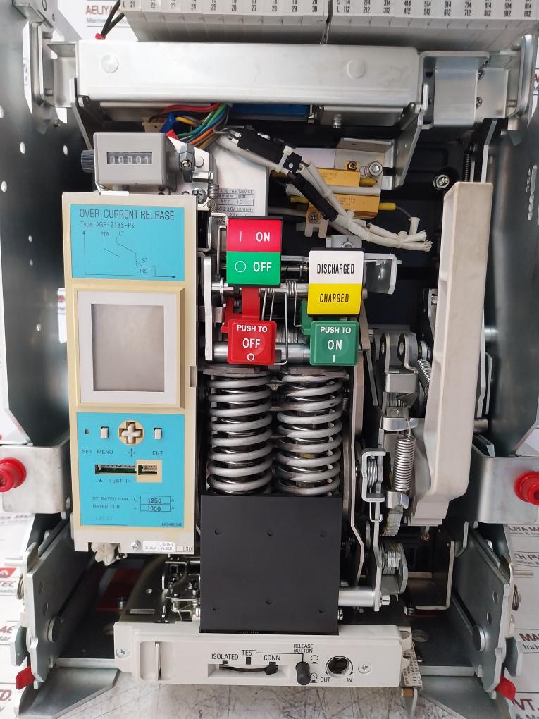 Terasaki Electric Tempower 2 Ar216H-r Air Circuit Breaker 1600A 3 Pole 50/60Hz