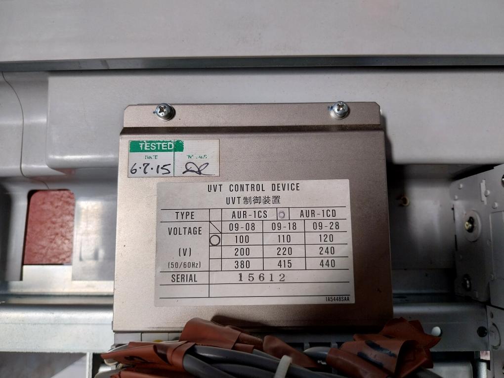 Terasaki Electric Tempower2 Ar332S-r Air Circuit Breaker 1000V 3200Amp 3 Pole